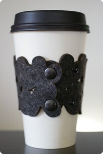Image of cozy/cuff SNAP - dark grey