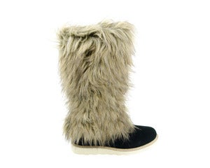 Image of nat-2 YETI HI black suede (W)