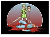 Image of Link vs. Superman print