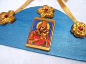 Image of Theotokos Plaster Detail Plaque Kit