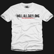 Image of "BALL ALL DAY LONG" White