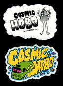 Image of 'Cosmic Hobo' Sticker