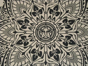 Image of Mandala Ornament 2 (Cream) AP Edition by Shepard Fairey
