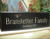 Image of The Classic 8" x 24" Carved Sign