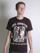 Image of "Crest" tee (black)