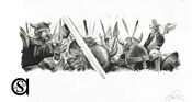 Image of Conan panel by Greg Ruth - "Battle"
