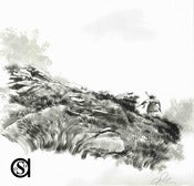 Image of Conan panel by Greg Ruth - "On the hill"