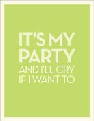 Image of It's My Party