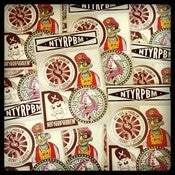 Image of HAND CUT VINYL STICKER 4-PACK