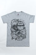Image of Tattoo Cupcake - Grey