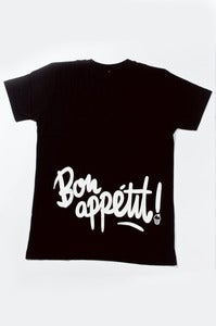 Image of Bon Appetit - Black V-Neck