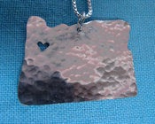 Image of Oregon State Necklace