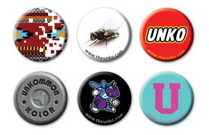 Image of UNKO Button Pack 2