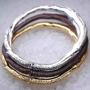Image of Tentacle Skinny Bangles