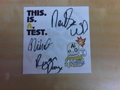 Image of This is a test CD single SIGNED