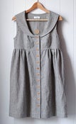 Image of Indigo Striped Dress