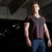 Image of 24x24 — Black on Brown V-Neck