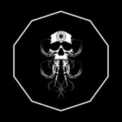 Image of THEOLOGIAN+SKINCAGE. THE MUSIC OF ERICH ZANN BLACK BAG-PREORDER
