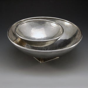 Image of Apple and Honey Dish with Dipper 