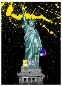 Image of Liberty By Mr Brainwash