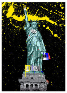 Image of Liberty By Mr Brainwash