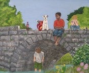 Image of Boys In A Brook (Tracy Kemp)