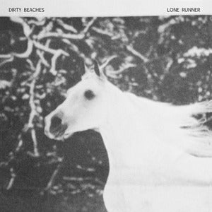 Image of Dirty Beaches, "Lone Runner" Black 7"