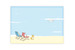 Image of Corgi on the Beach