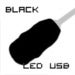 Image of Black LED USB Cord