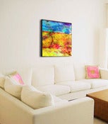 Image of ♥Abstract Retro Art Canvas-Horizon♥