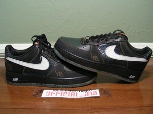 Image of NIKE AIR FORCE 1 LOW PREMIUM DJ "DJ PREMIER" SNEAKERS