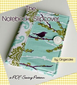 Image of Notebook Slipcover PDF Sewing Pattern