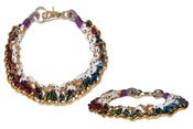 Image of Glamour Knot necklace (white)