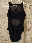 Image of Sheer Cut-Out Swimsuit