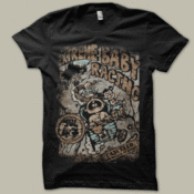 Image of Antix "Baby Racing" TEE BLACK