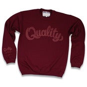 Image of Quality Crew (burgundy)