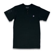 Image of 1-UP Henley (black)