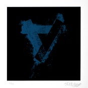 Image of OFFICERS: BLUE - Limited edition screenprint