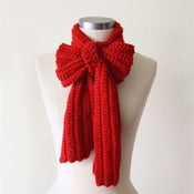 Image of Casual Scarf in Cardinal