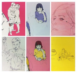 Image of 'PEOPLE IN THE CITY' NOTELET SET