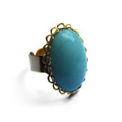 Image of Aqua Cocktail ring