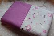 Image of Couverture pour enfants "Alice & Fleurs" pièce unique