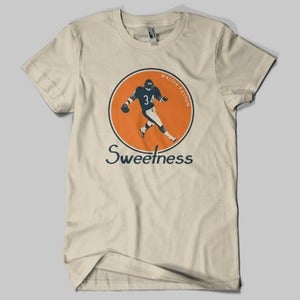 Image of Sweetness Walter Payton T-Shirt | Sand
