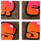 Image of NEON RESS Typo (Set) / artwork