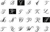 Image of Custom Monogram Cake Topper