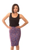 Image of BLUE ANKARA PENCIL (SOLD OUT)
