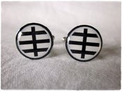 Image of Hüsker Dü cufflinks