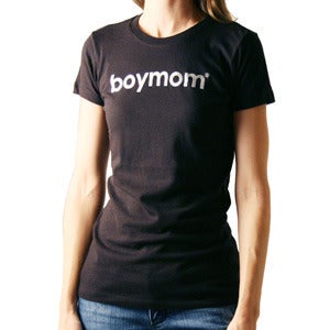Image of boy logo s/s blk