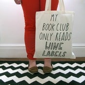 Image of Book (Wine) Club Bag