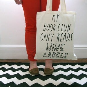 Image of Book (Wine) Club Bag